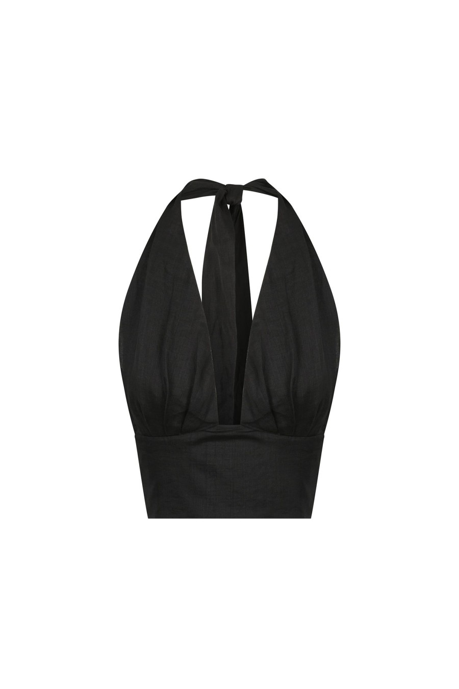 Women Hansen & Gretel Tops | Felix Halter Top Black