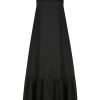 Women Hansen & Gretel Dresses | Harvest Strappy Maxi Dress Black