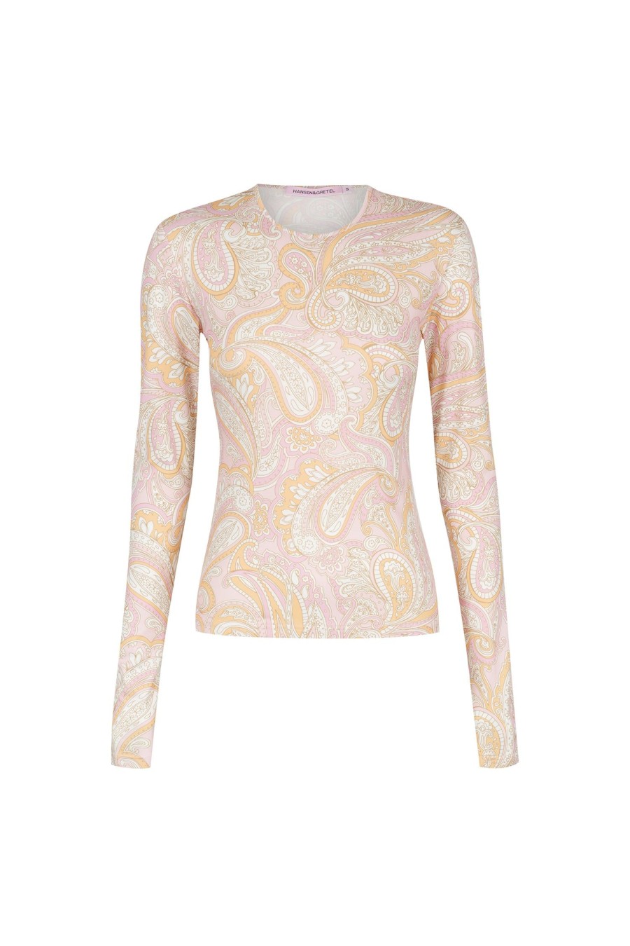 Women Hansen & Gretel Tops | Dundas Fitted Top Paisley Parfait