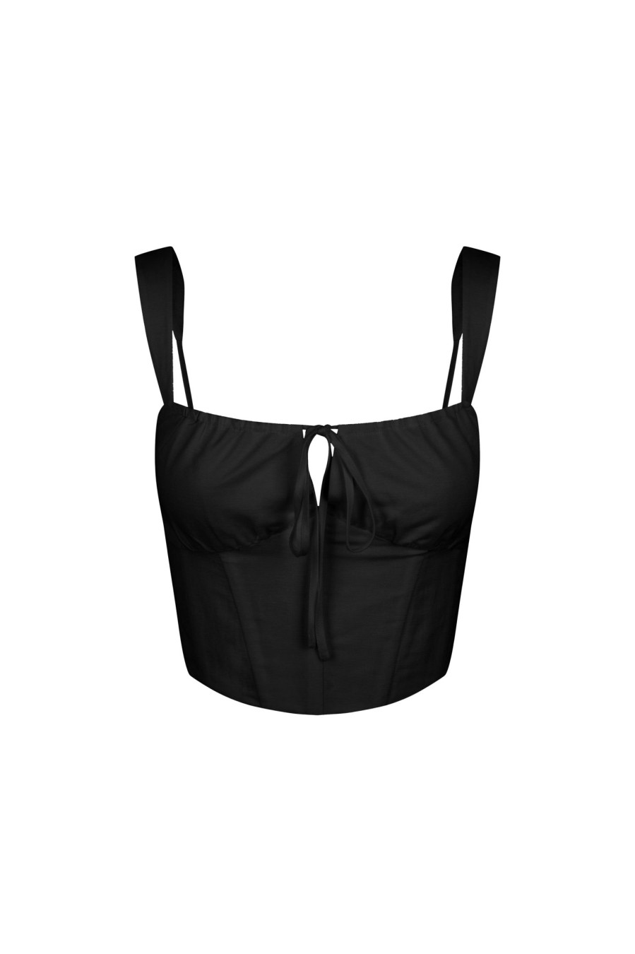 Women Hansen & Gretel Tops | Cherry Corset Black