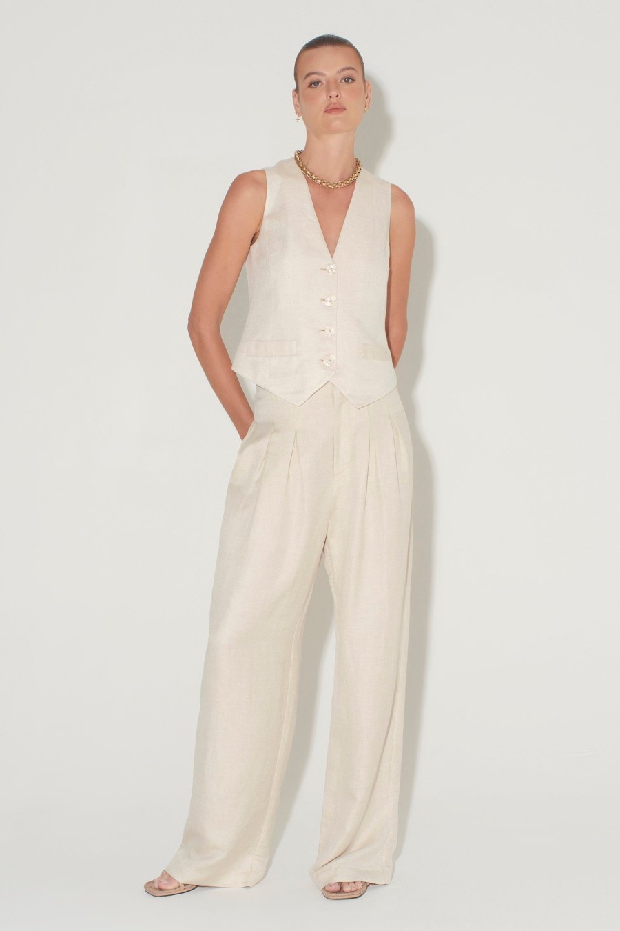 Women Hansen & Gretel Pants | Belinda Pant Wheat