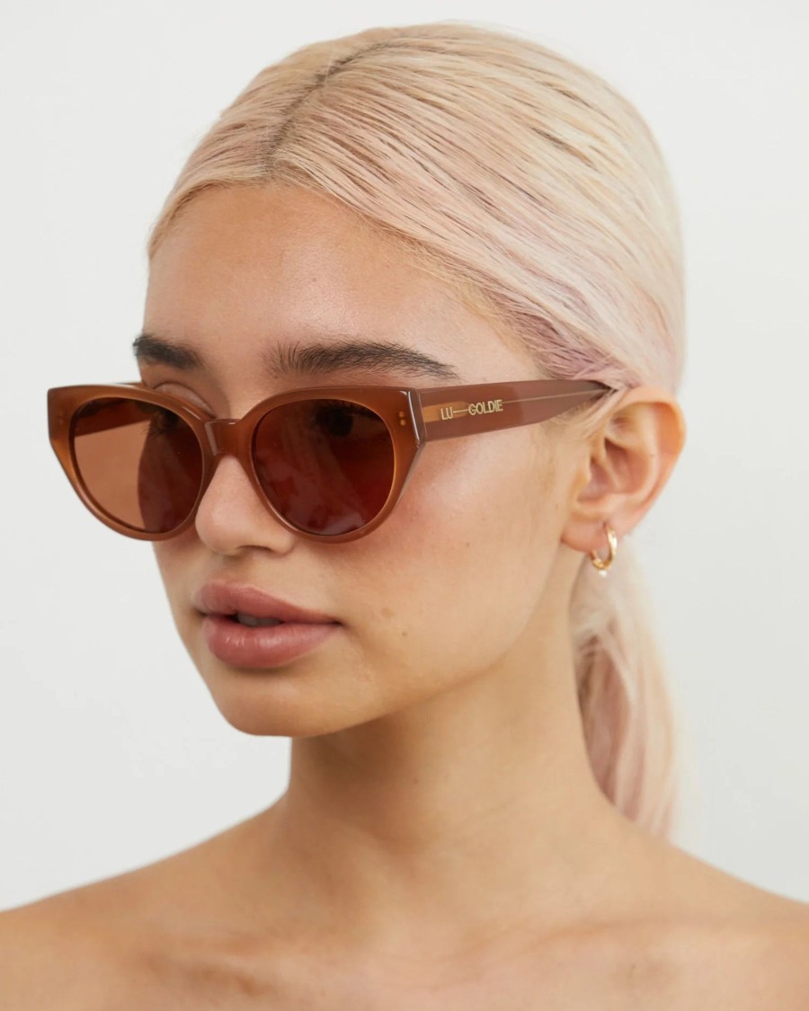 Women Hansen & Gretel Eyewear | Lu Goldie Mieli Cocoa