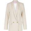 Women Hansen & Gretel Jackets | England Blazer Natural Check