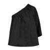 Women Hansen & Gretel Tops | Formosa One Shoulder Top Black