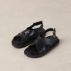 Women Hansen & Gretel | Alohas Trunca Padded Sandal Black