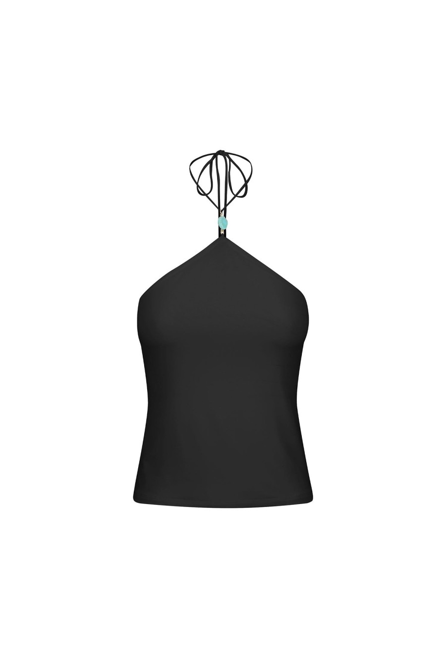 Women Hansen & Gretel Tops | Huxley Halter Top Black