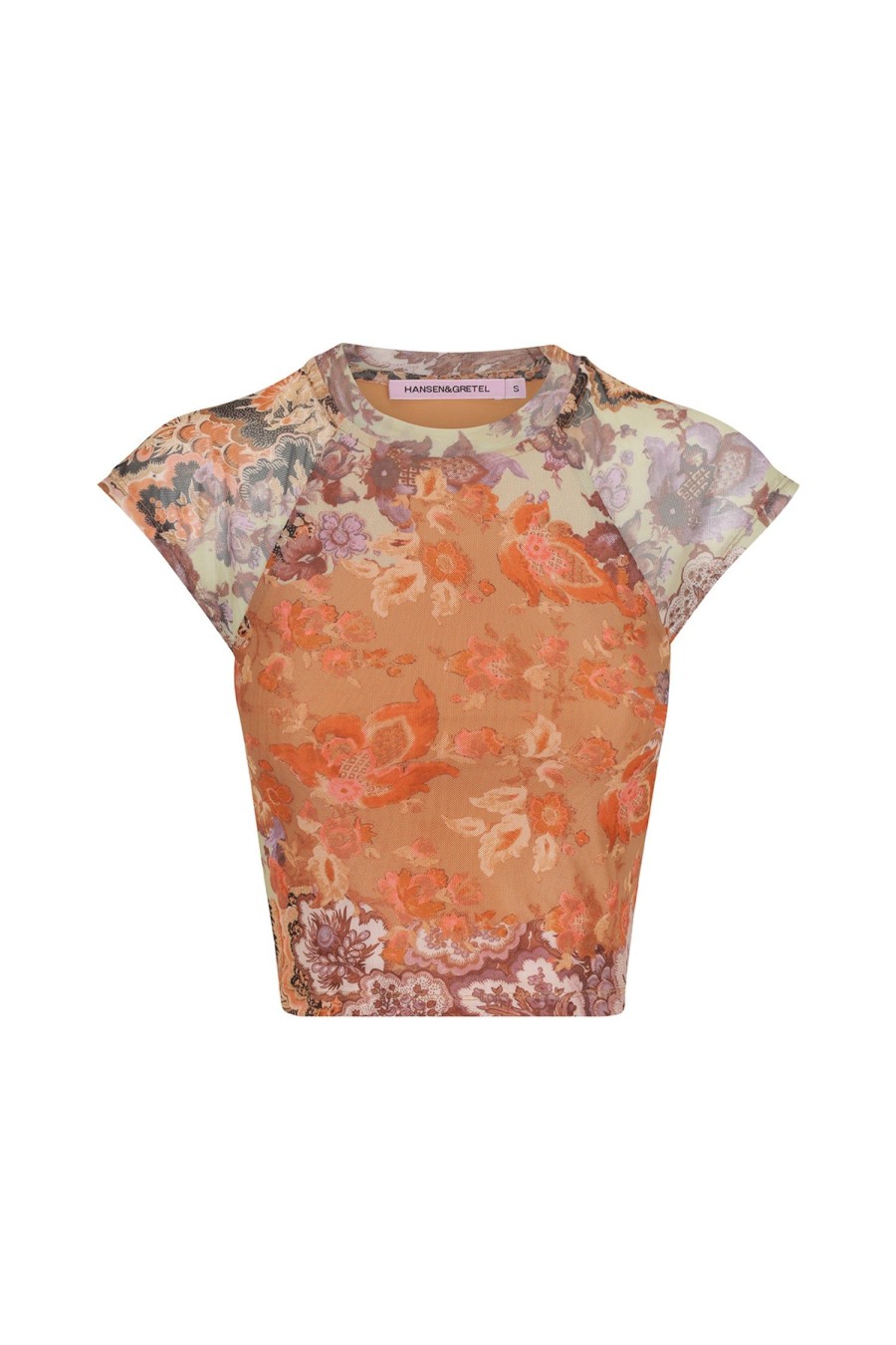 Women Hansen & Gretel Tops | Angel Tee Brocade