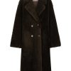 Women Hansen & Gretel Jackets | Nola Teddy Coat Moss