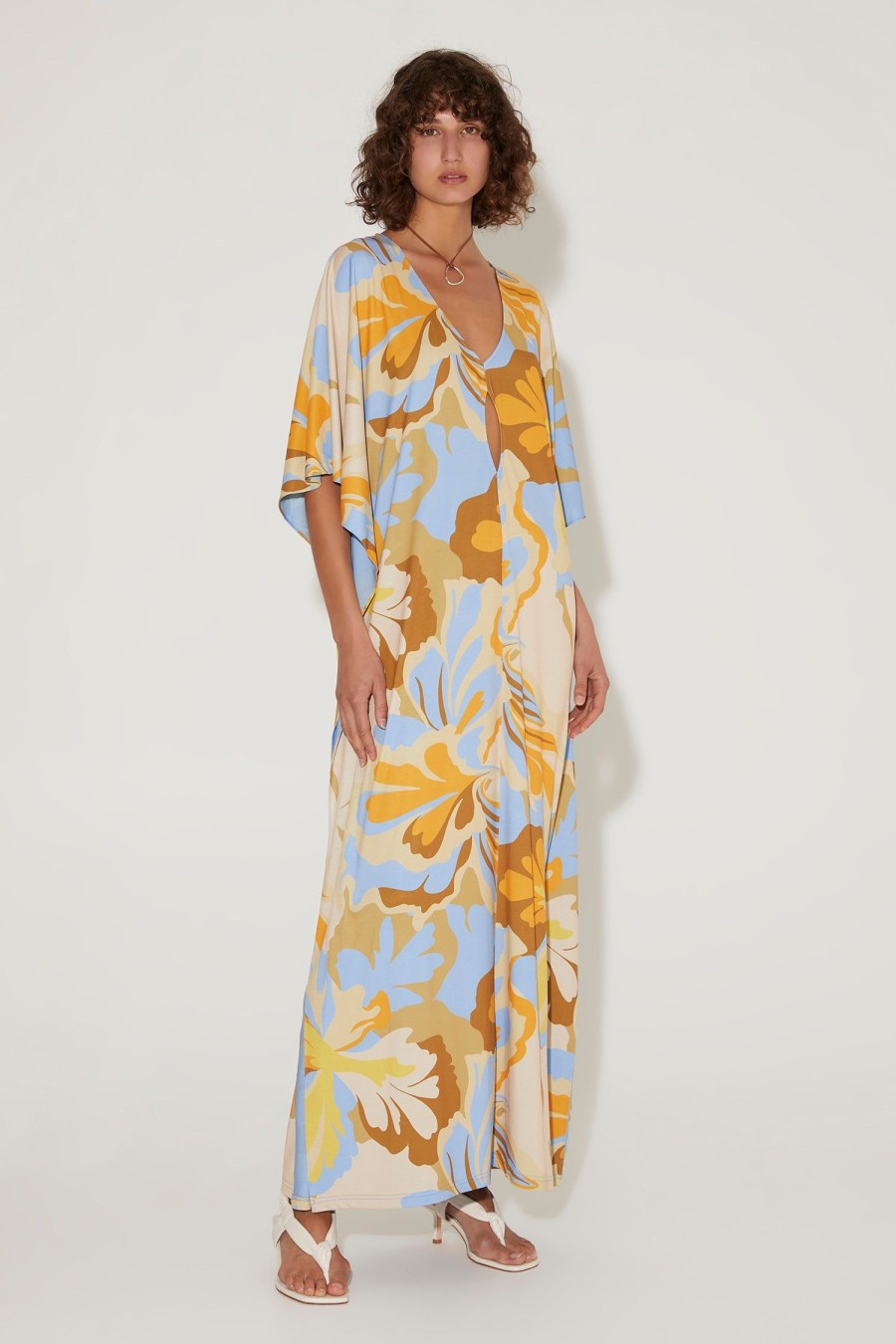 Women Hansen & Gretel Dresses | Lucio Dress Poolside Print