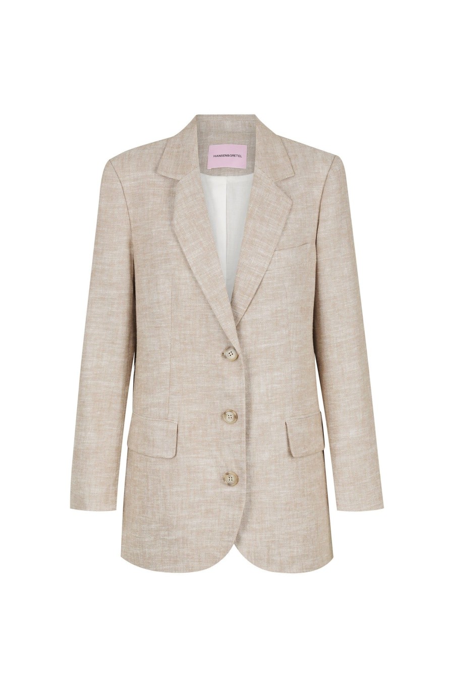 Women Hansen & Gretel Jackets | Montana Oversize Blazer Latte