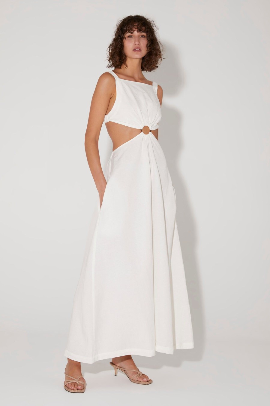 Women Hansen & Gretel Dresses | Paros Dress Ivory