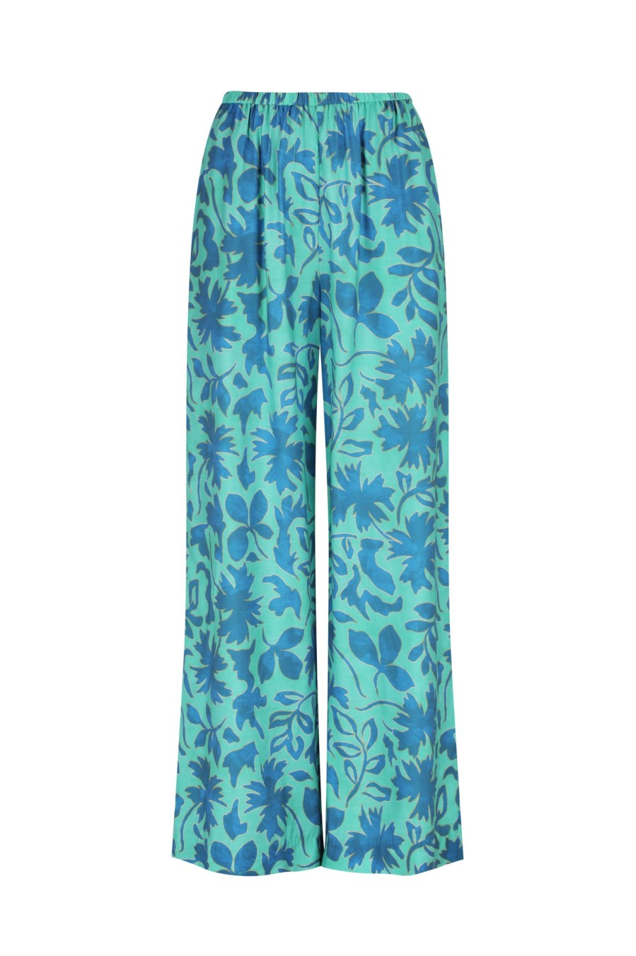 Women Hansen & Gretel Pants | Crusader Pant Aqua Leaf