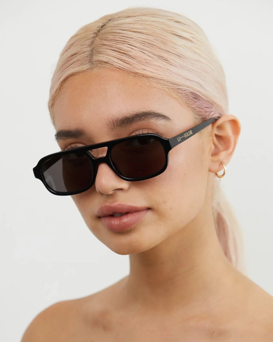 Women Hansen & Gretel Eyewear | Lu Goldie Sofia Black