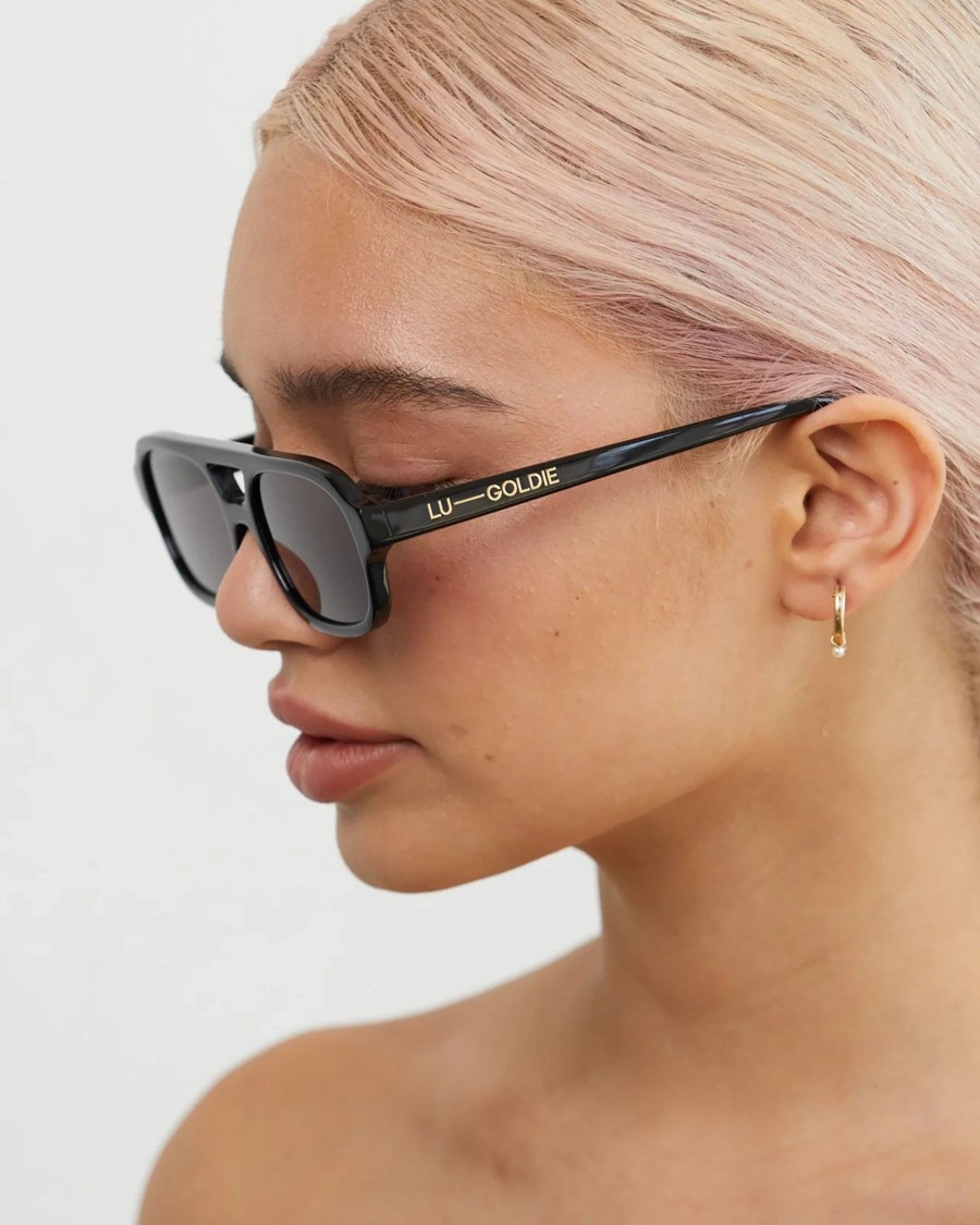 Women Hansen & Gretel Eyewear | Lu Goldie Sofia Black