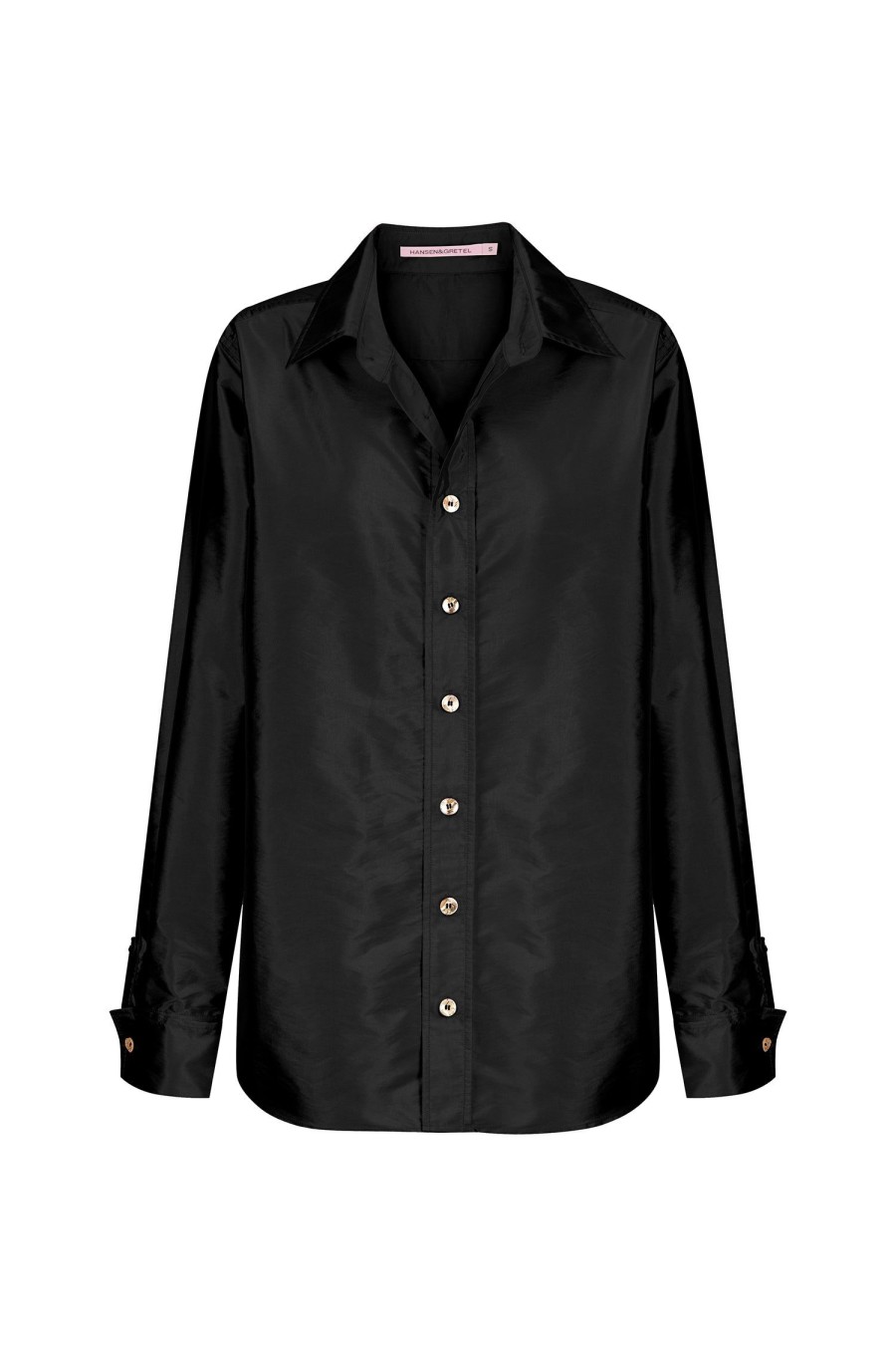 Women Hansen & Gretel Tops | Mccall Shirt Black