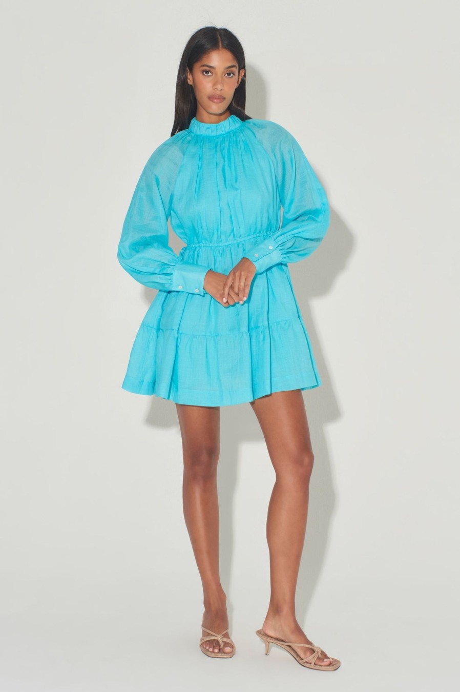 Women Hansen & Gretel Dresses | Ulla Mini Dress Azure