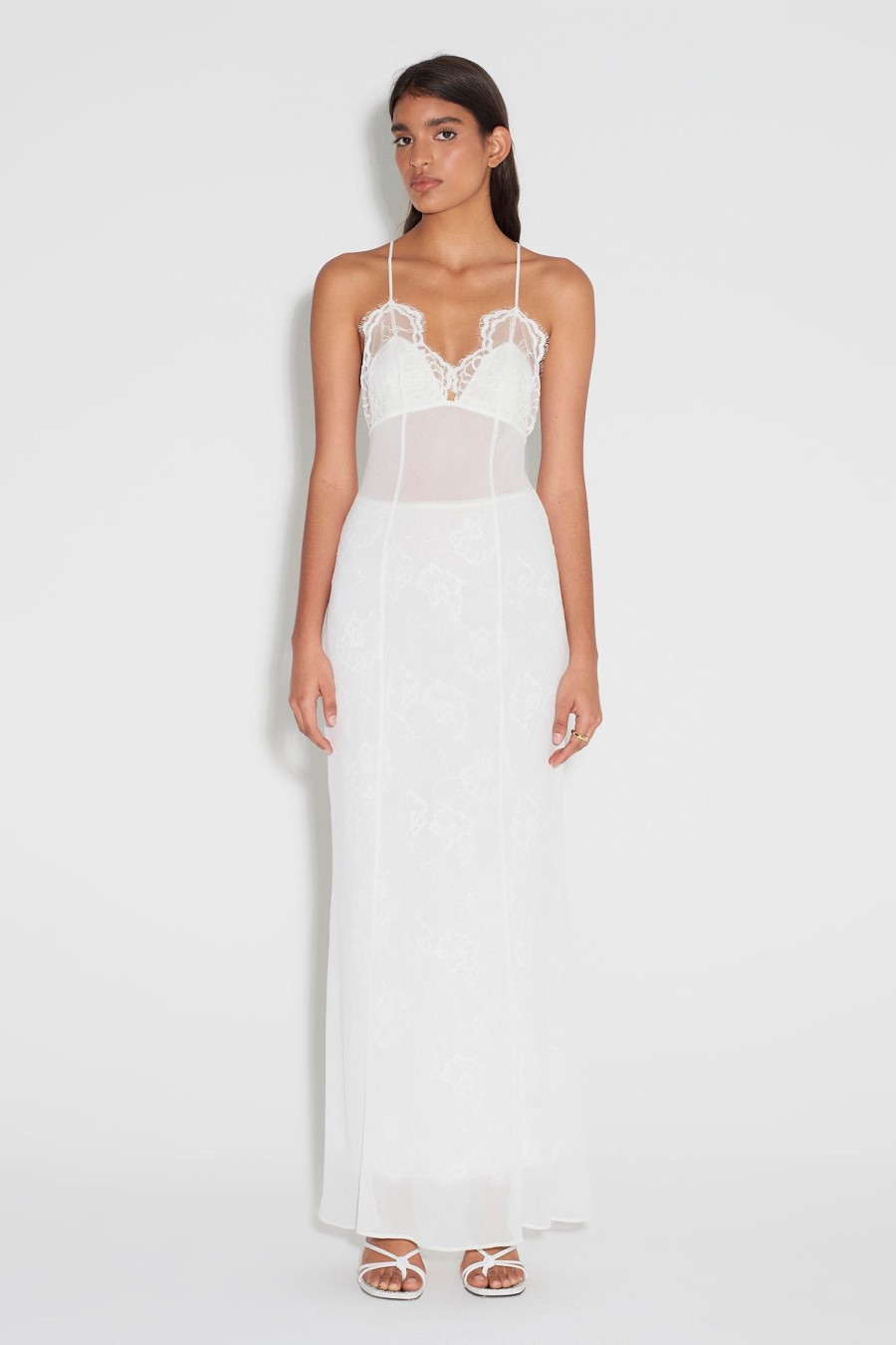 Women Hansen & Gretel Dresses | Adriel Lace Dress Ivory