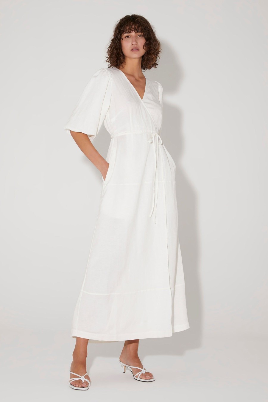 Women Hansen & Gretel Dresses | Saffron Dress Ivory