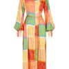 Women Hansen & Gretel Dresses | Frankie Shirt Dress Paisley Tile