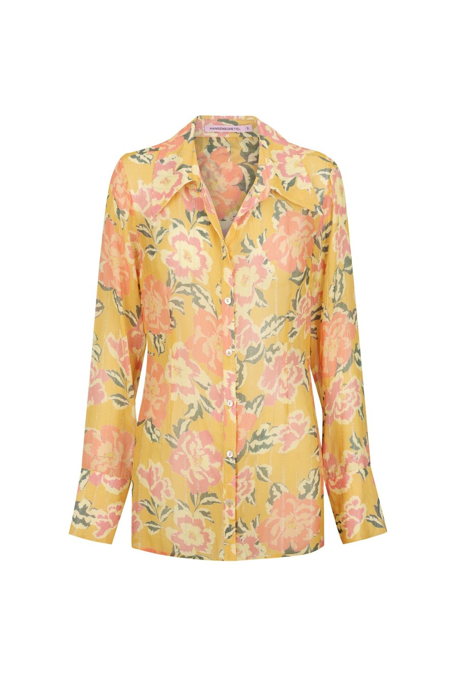 Women Hansen & Gretel Tops | Monsoon Shirt Honey Floral