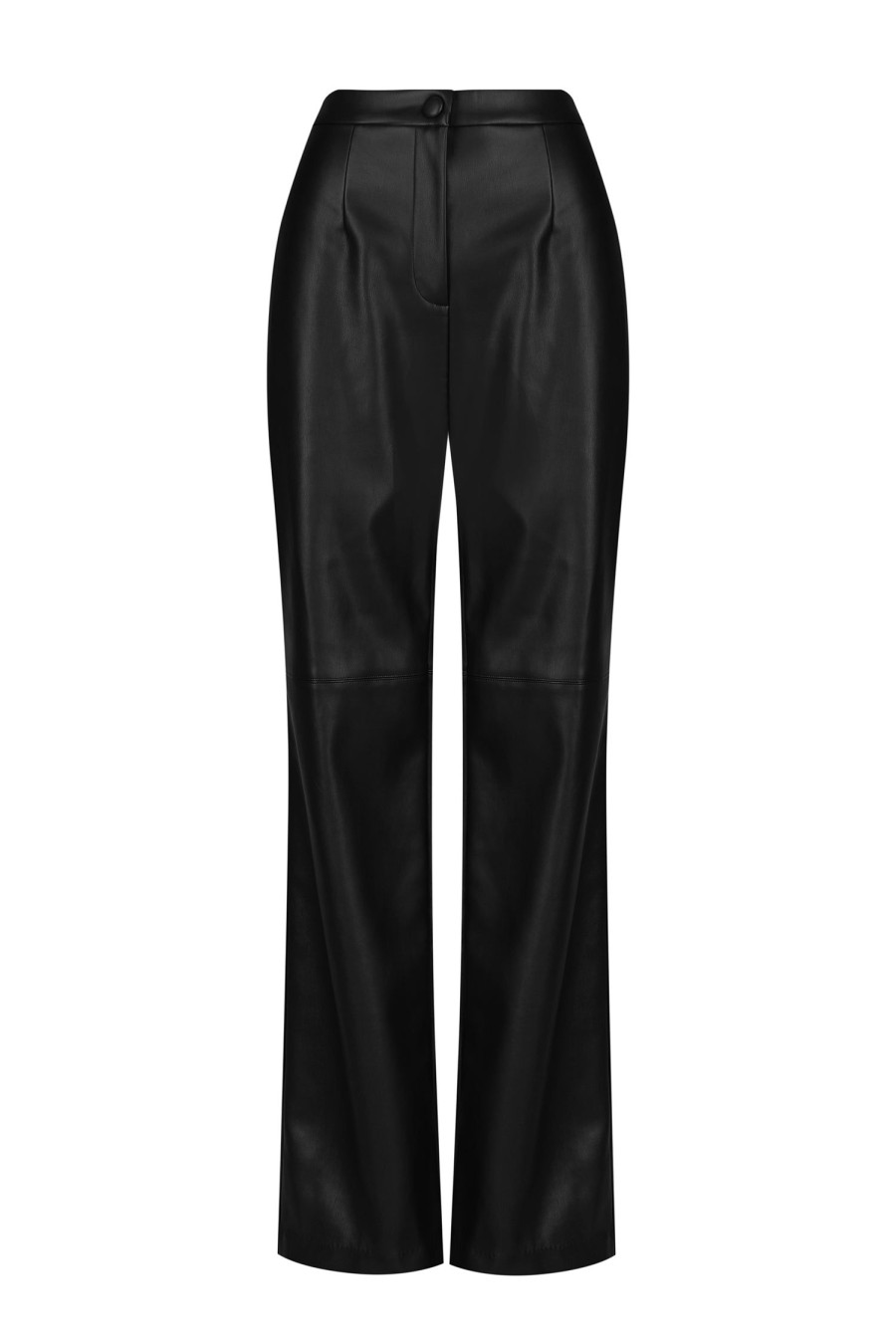 Women Hansen & Gretel Pants | Madden Wide Leg Leather Pant Black