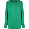 Women Hansen & Gretel Tops | Maloney Shirt Jade Green