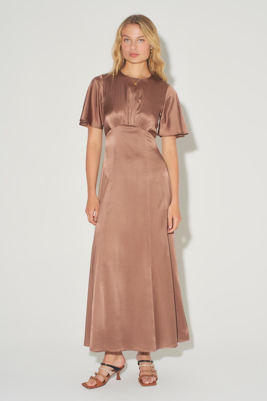 Women Hansen & Gretel Dresses | Amber Dress Fudge