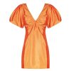 Women Hansen & Gretel Dresses | Melinda Mini Dress Orange