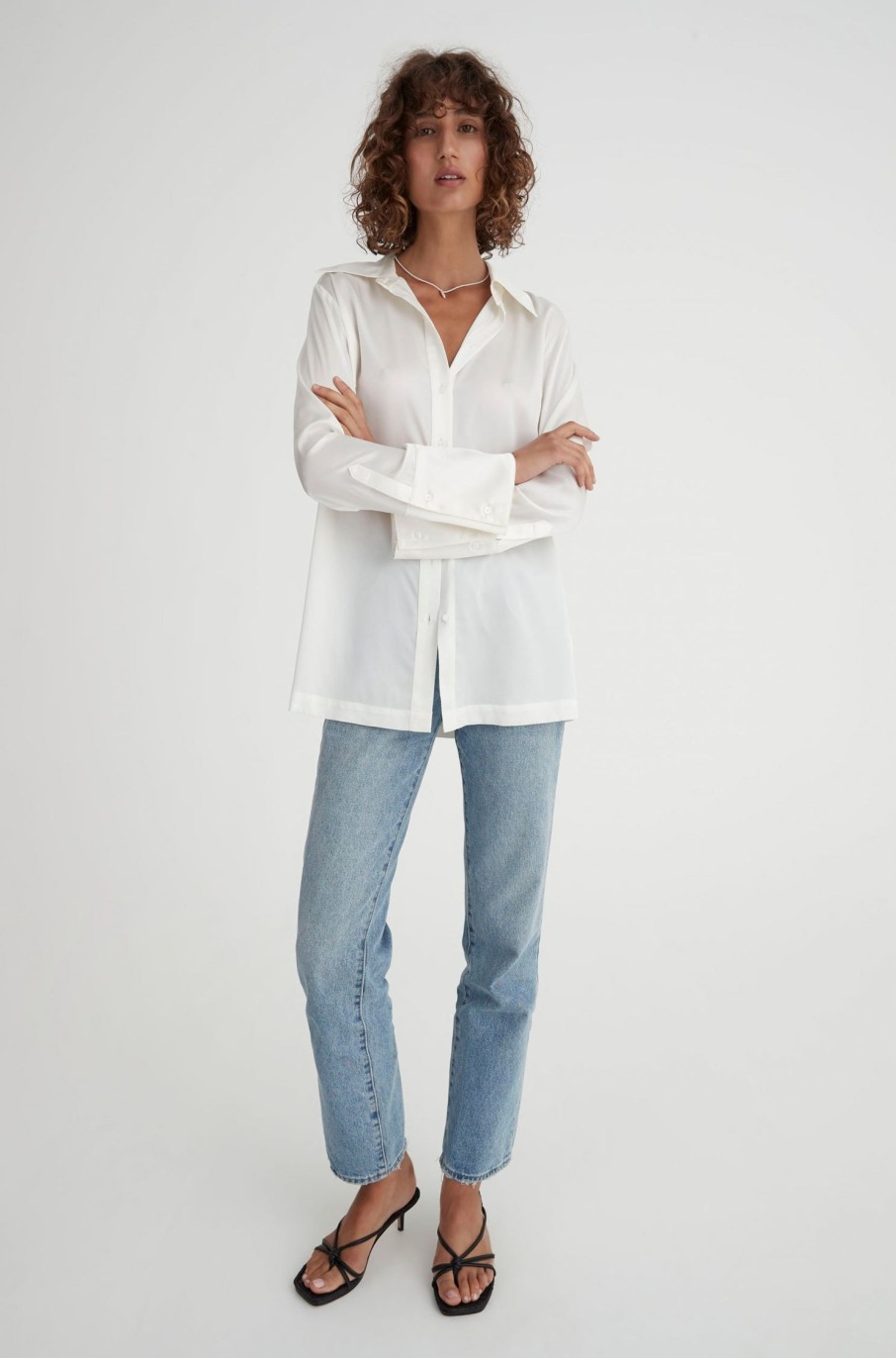 Women Hansen & Gretel Tops | Jules Shirt Bone