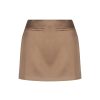 Women Hansen & Gretel Skirts | Bridget Micro Mini Skirt Ash Brown