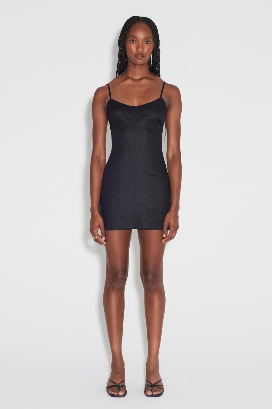 Women Hansen & Gretel Dresses | Reef Mini Dress Black