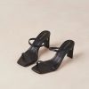 Women Hansen & Gretel | Alohas Cannes Heel Black