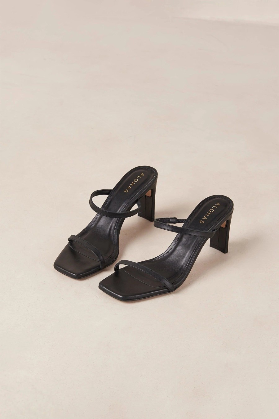 Women Hansen & Gretel | Alohas Cannes Heel Black