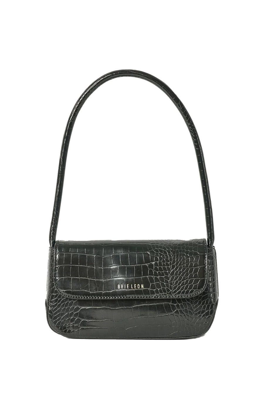 Women Hansen & Gretel Bags | Mini Camille Bag Black Matte Croc