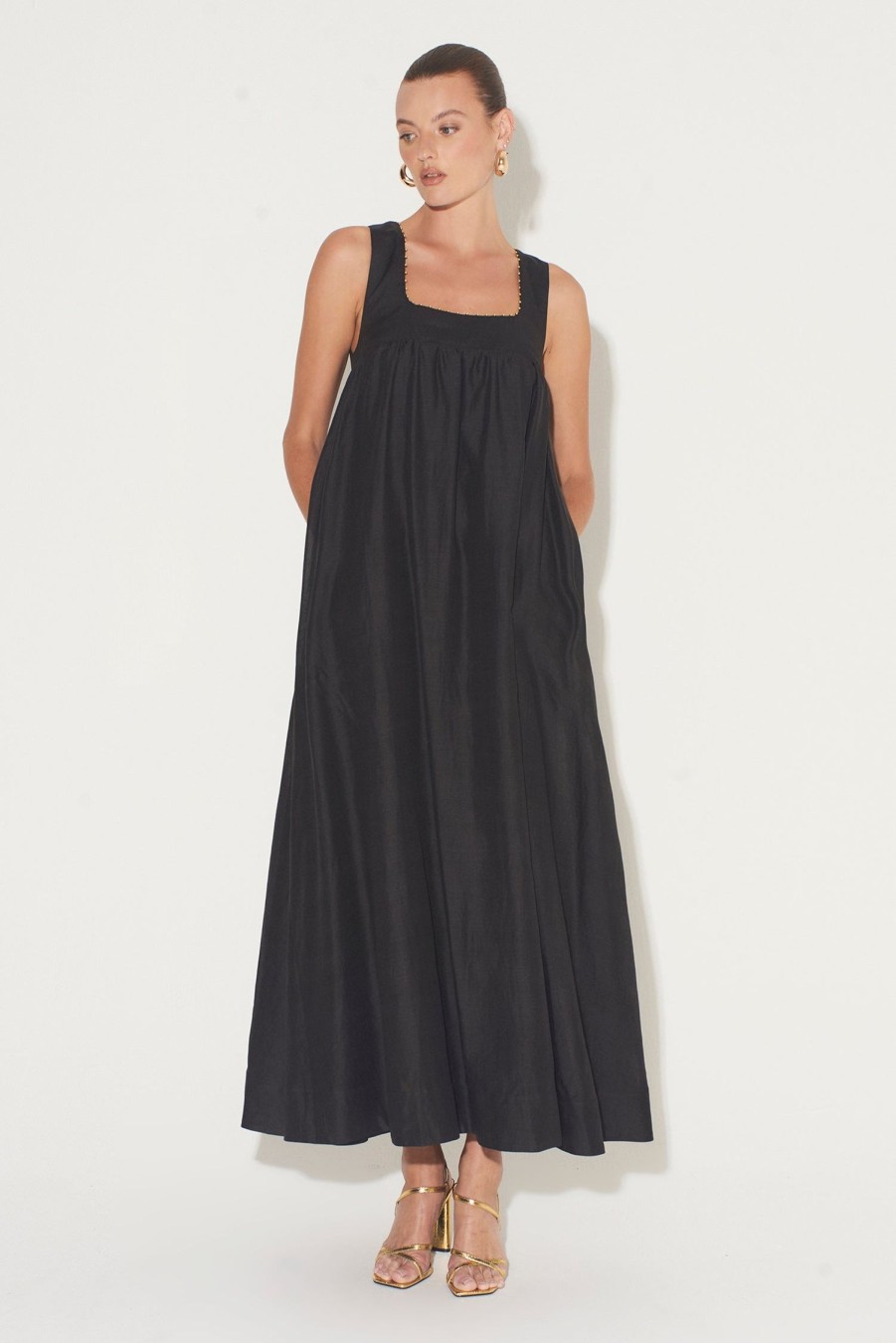 Women Hansen & Gretel Dresses | Paloma Dress Black