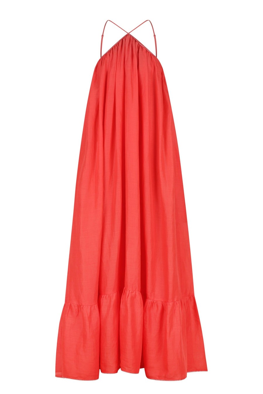 Women Hansen & Gretel Dresses | Lordes A-Line Gown Watermelon