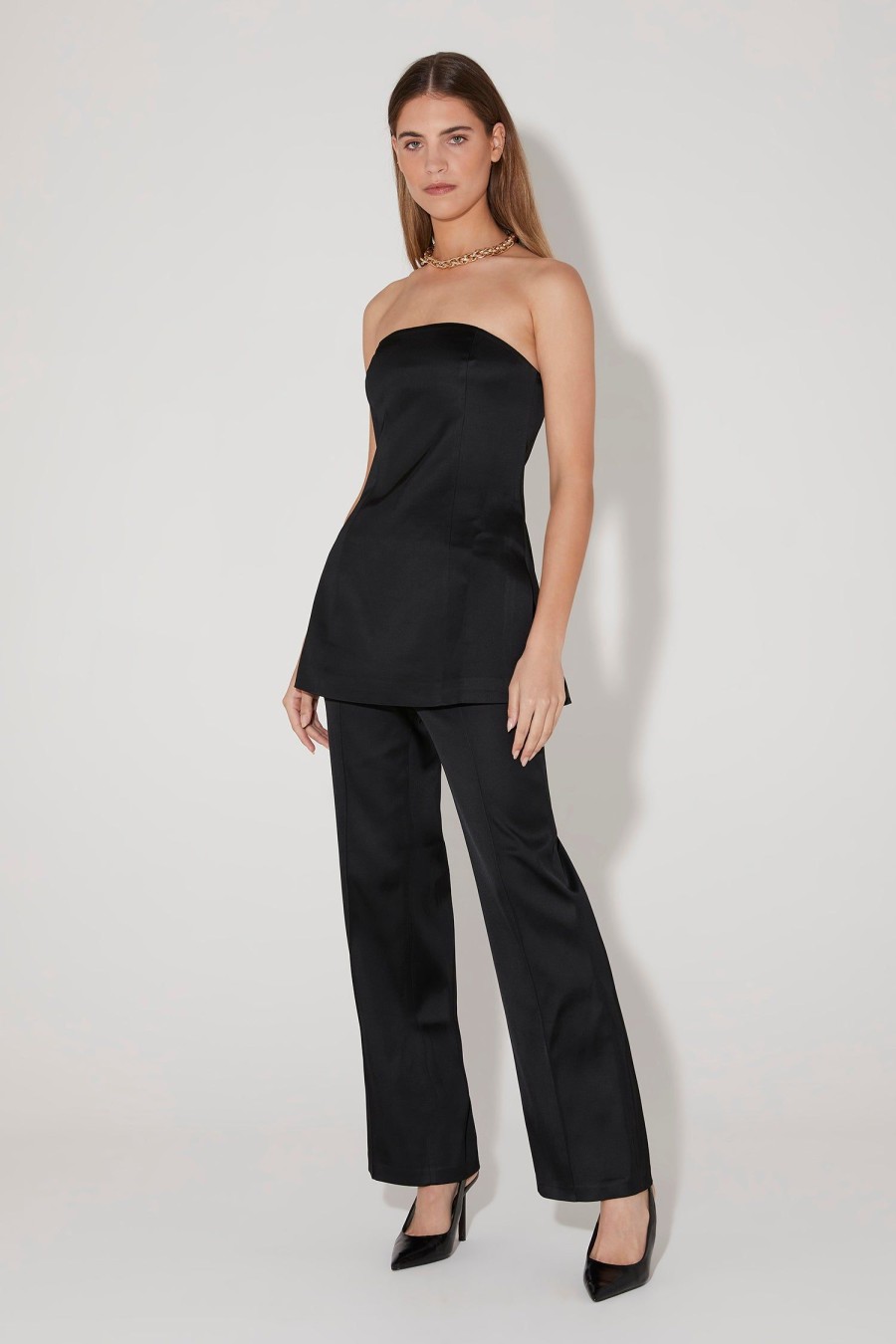 Women Hansen & Gretel Pants | Regina Tailored Pant Black