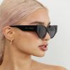 Women Hansen & Gretel Eyewear | Lu Goldie Milou Black