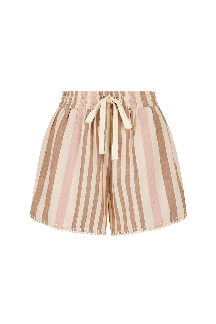 Women Hansen & Gretel Shorts | Alani Short Stripe Handloom