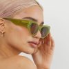 Women Hansen & Gretel Eyewear | Lu Goldie Milou Leaf