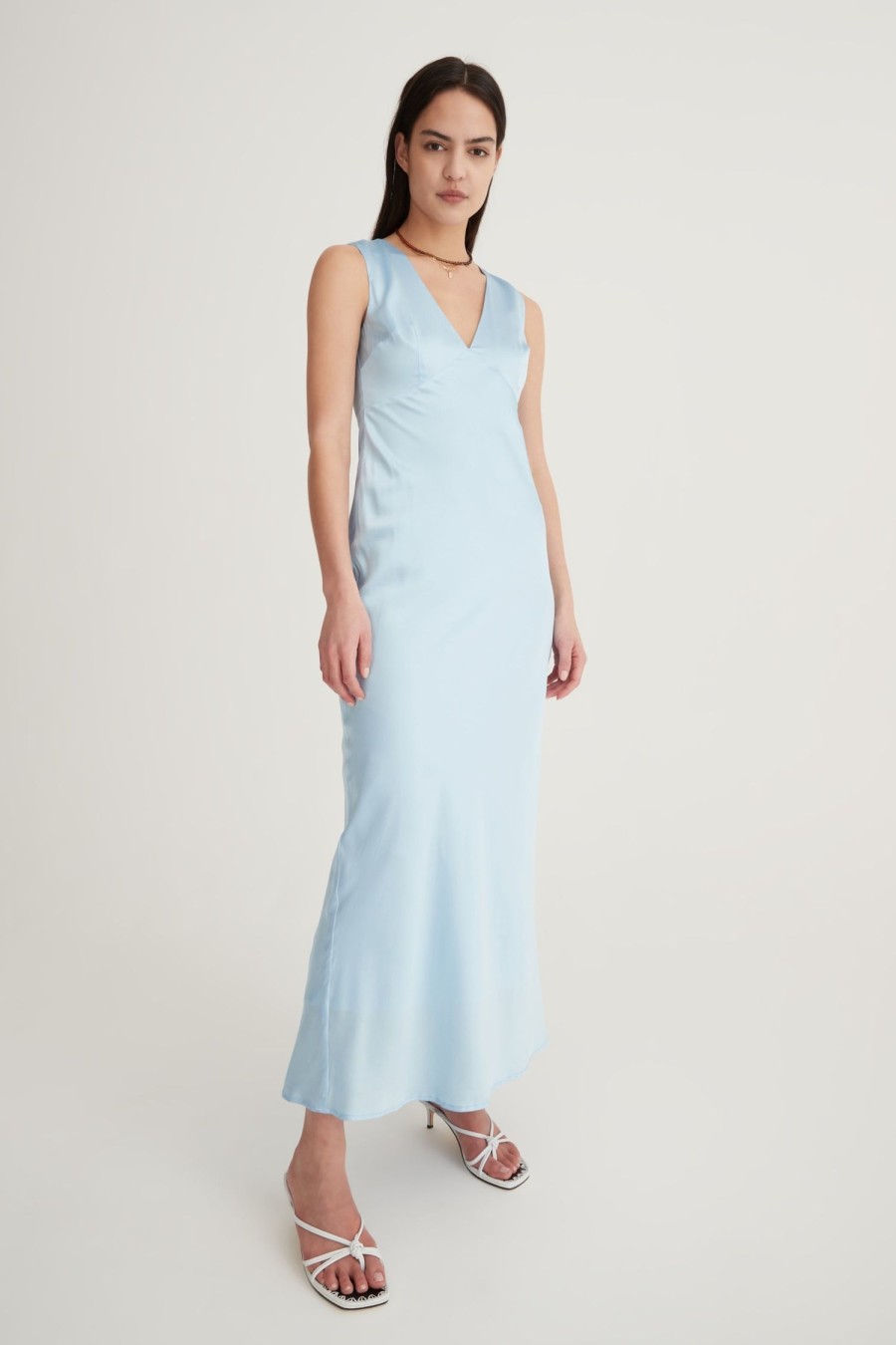 Women Hansen & Gretel Dresses | Jessa Dress Blue Moon