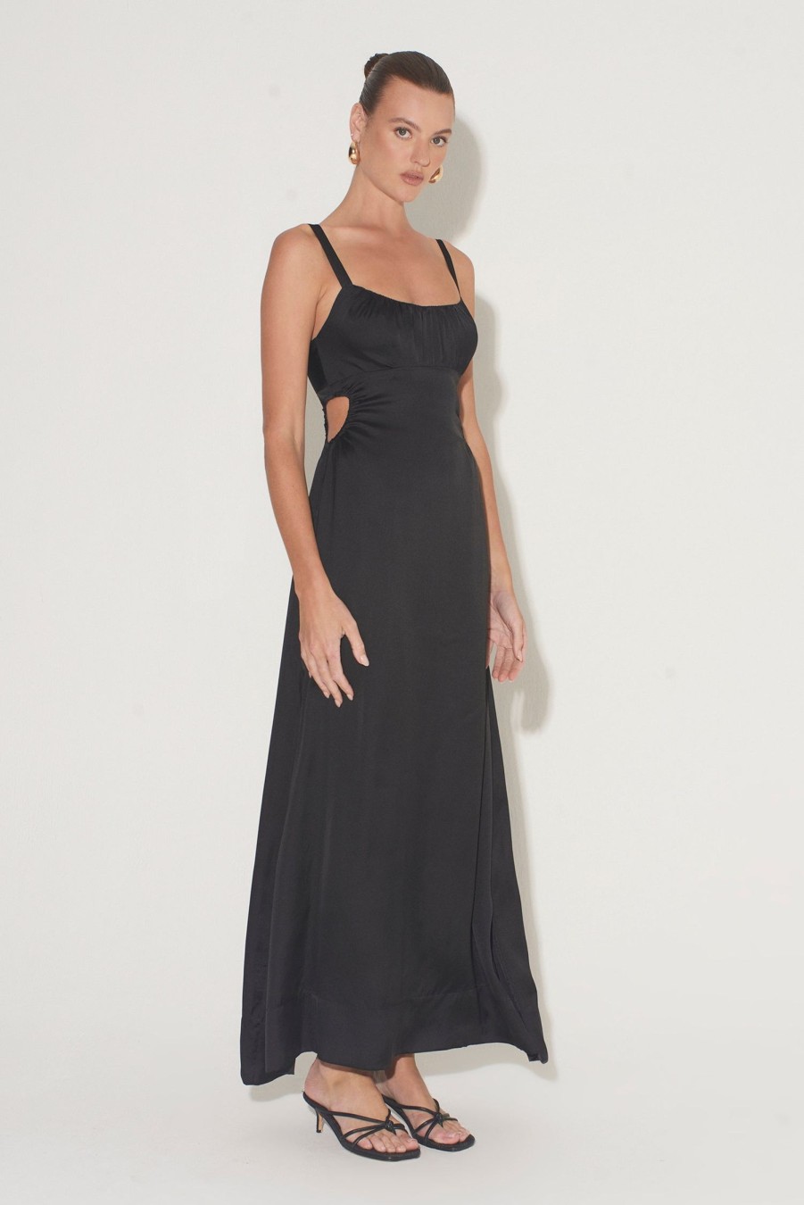 Women Hansen & Gretel Dresses | Carlos Maxi Dress Black