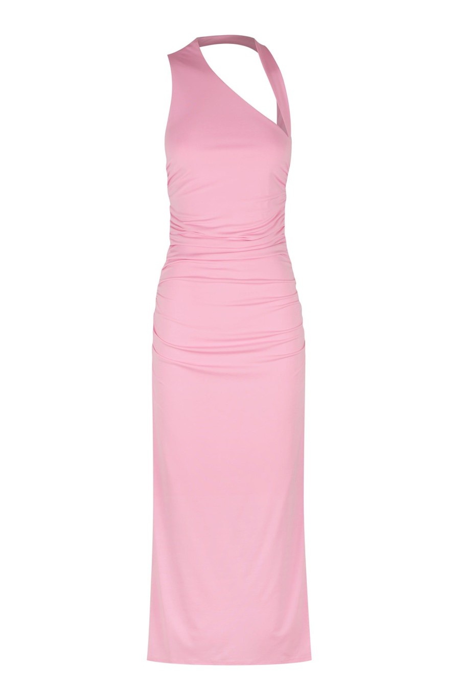 Women Hansen & Gretel Dresses | Shimmy Fitted Midi Dress Prism Pink