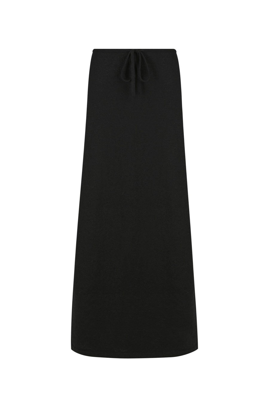 Women Hansen & Gretel Skirts | Wilson Knit Maxi Skirt Black