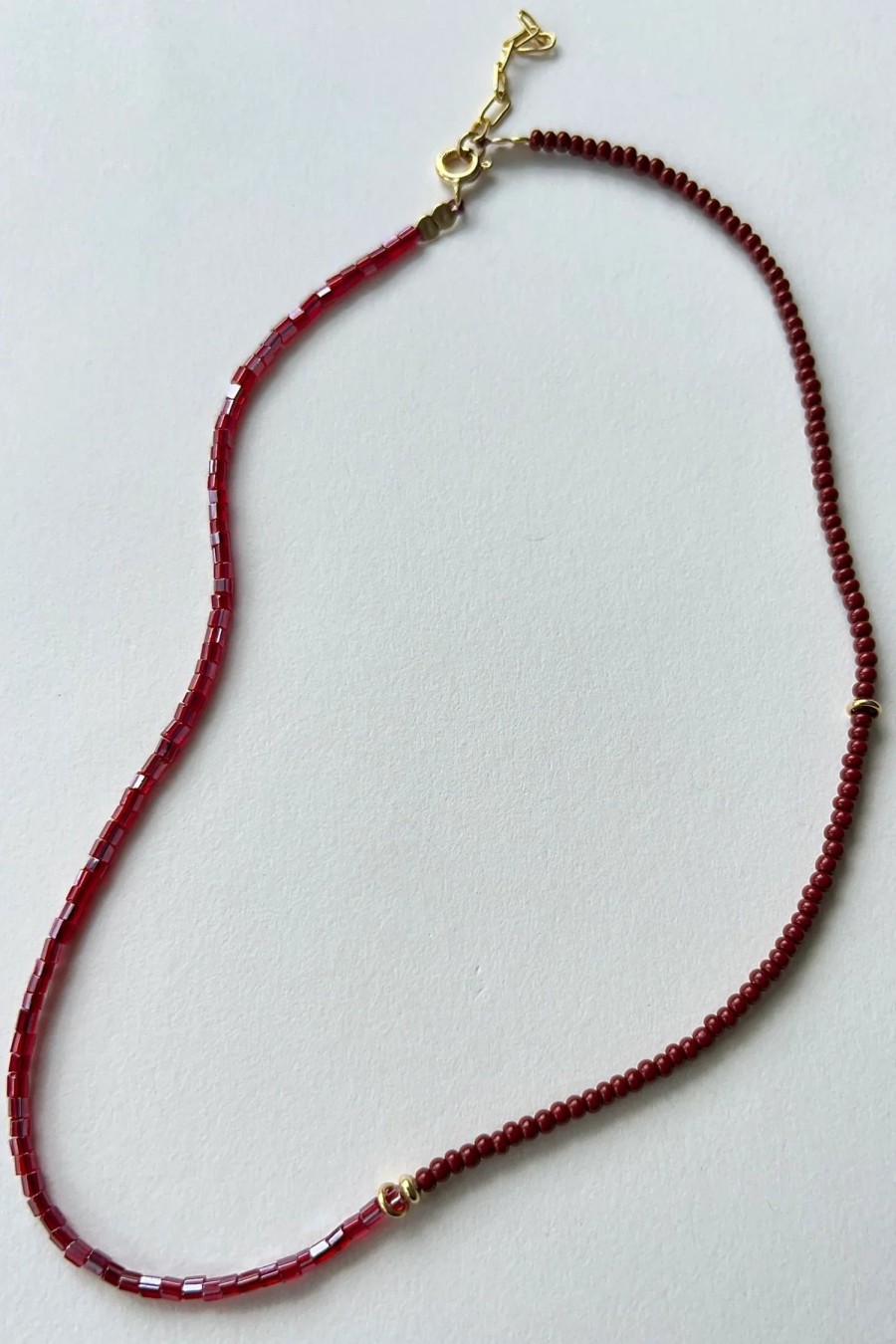 Women Hansen & Gretel Jewellery | Athena + Co Reflects Necklace Mahogany